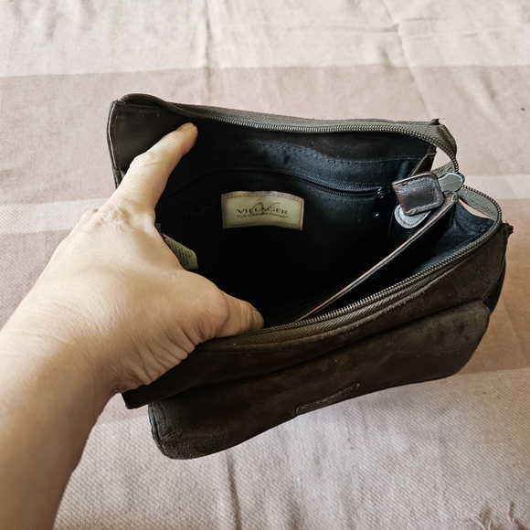 Brown Suede Villager Purse - Picture 8 of 8